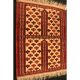 Alter Feiner Handgeknüpfter Orientteppich Korkwolle Afghan Teppich 83x115cm Rug Teppiche & Flachgewebe Bild 1