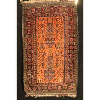 Schöner Handgeknüpfter Orientteppich Afghan Esari Teppich 152x87cm Tappeto Rug Bild