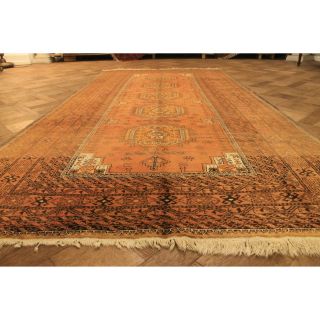 Schöner Handgeknüpfter Orientteppich Afghan Teppich 155x300cm Tappeto Carpet Bild