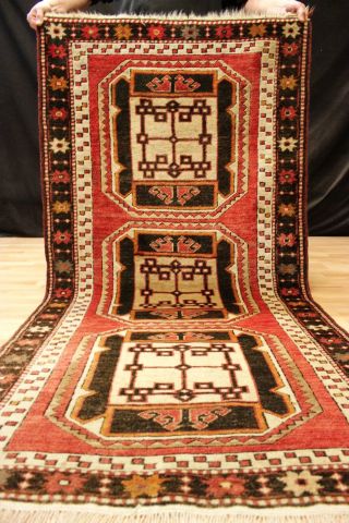 50 Jahre Antiker Kars Milas Kazak - Teppich Old Kurde Rug Carpet 200x100cm Bild