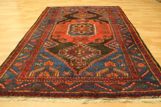 Alter Malayer Heriz Galerie 205x130cm Orientteppich 3258 Carpet Tappeto Rug Bild