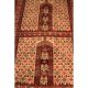 Schöner Alter Handgeknüpfter Perser Orientteppich Afghan Hadjlu 140x200cm Teppiche & Flachgewebe Bild 3