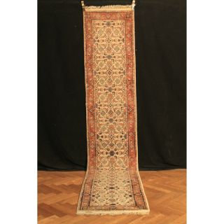 Schöner Handgeknüpfter Orient Palast Teppich Herati Läufer Galerie 70x350cm Bild