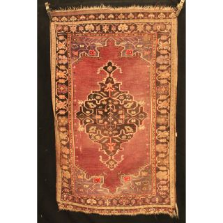 Antiker Kaukasus Teppich Kazak Kasak Handmade Carpet Um1900 Tappeto115x180cm Bild