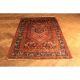 Schöner Alter Orientteppich Handmade Old Rug Carpet Malayer/kurde 130x200cm Teppiche & Flachgewebe Bild 2