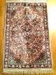 Teppich Handgeknüpft Natur Seide Kaschmir 95x63 Cm Carpet Tappeto Tapis Teppiche & Flachgewebe Bild 1