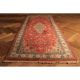 Prachtvolle Handgeknüpfter Orientteppich Blumen Teppich Mit Medallion 80x200cm Teppiche & Flachgewebe Bild 3
