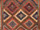 Seltener Teppich Mit Kasak Struktur 222 X 128 Antik Teppiche & Flachgewebe Bild 4