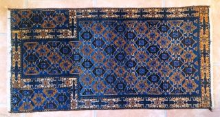Russischer Kasak Teppich Antik 115 X 58 Cm Handgeknüpft Orientteppich Bild