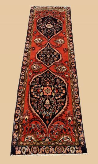 Handgeknüpfter Persischer Teppich Ca.  (265 X 67) Cm Gereinigt Bild
