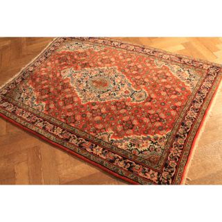 Selten Antiker Handgeknüpfter Perser Teppich Rug Tappeto Carpet 120x162cm Rug Bild