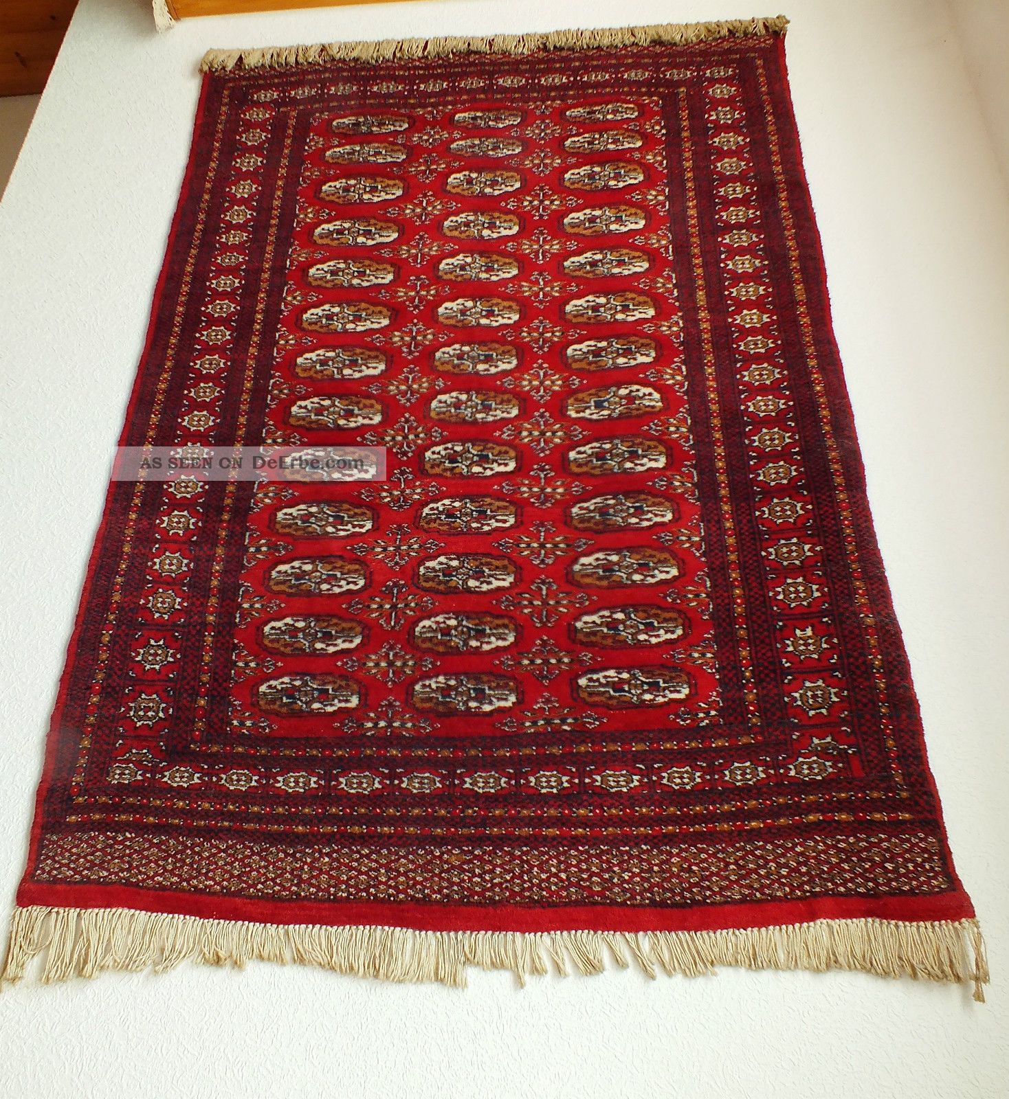 Buchara Teppich Pakistan Orient Handarbeit 124 Cm X 182 Cm Wie