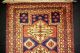 Gebetsbelutsch Ca: 145x92cm Prayer Rug Old Tappeto Teppiche & Flachgewebe Bild 4