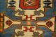 Wunderschöner Kars Kasak Teppich Old Rug Tappeto Ca: 215x150cm Teppiche & Flachgewebe Bild 3