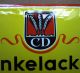 Dinkelacker Stuttgart Antikes Emailschild Um 1930 Makellos Bier Brauerei RaritÄt Alte Berufe Bild 3