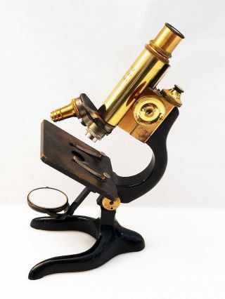 Wunderschönes Mikroskop,  Ernst Leitz Wetzlar,  Um 1920; Bastler Bild