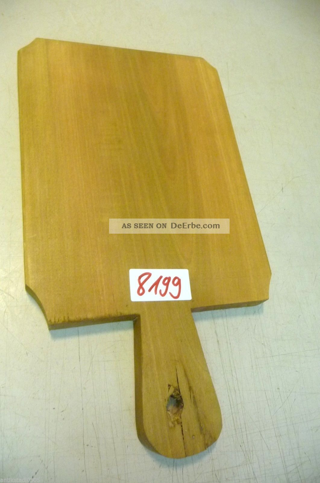 Nr.  8199.  Schinkenbrett Holzbrett Wooden Bread Board Bauer Bild