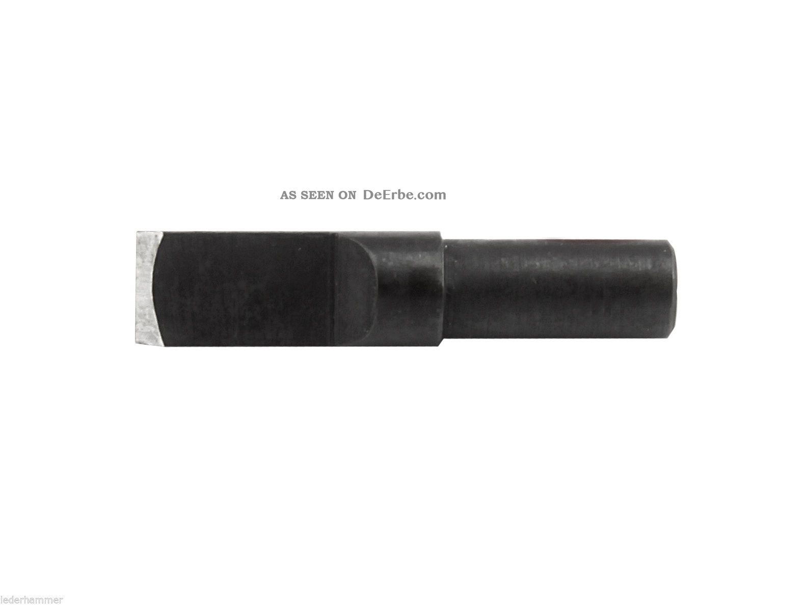 Klinge Mit Hohlschliff (schmal) Für Swivel Knife / Kurvenmesser / Drehmesser Sattler Bild