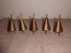 15 Alte,  Seltene Messing Glocken,  Ziegenglocke,  Glockengeläut,  Kuhglocke Gefertigt nach 1945 Bild 2