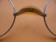Alte Brille Antik Nickelbrille Alt Spectacles Unrund Eyeglasses Optiker Optical Optiker Bild 5