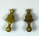 2 Kleine Zapfen Bronze Feuervergoldet Zierteile Pendule Tischuhr Reiseuhr Clock Alte Berufe Bild 2