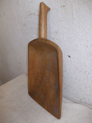 Alte Holz Schaufel,  Mehlschaufel,  Getreideschaufel,  Kornschaufel,  Holzschaufel Bild