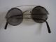 Antike Nickelbrille Brille Bügelenden In Schildpatt - Optik Optiker Bild 1