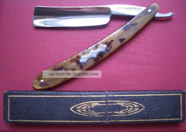 James Barlow Sheffield England Mit Box Frisör & Barbier Bild