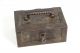 Antike Metall - Geldkassette 20x9,  5x13 Cm Geldkasse Münzkassette Kupfer Kassette Kaufleute & Krämer Bild 1