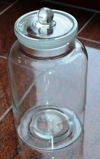 Apothekerglas / Arzneiglas Mit Verschluss Ca.  4 Liter,  Klarglas Bild