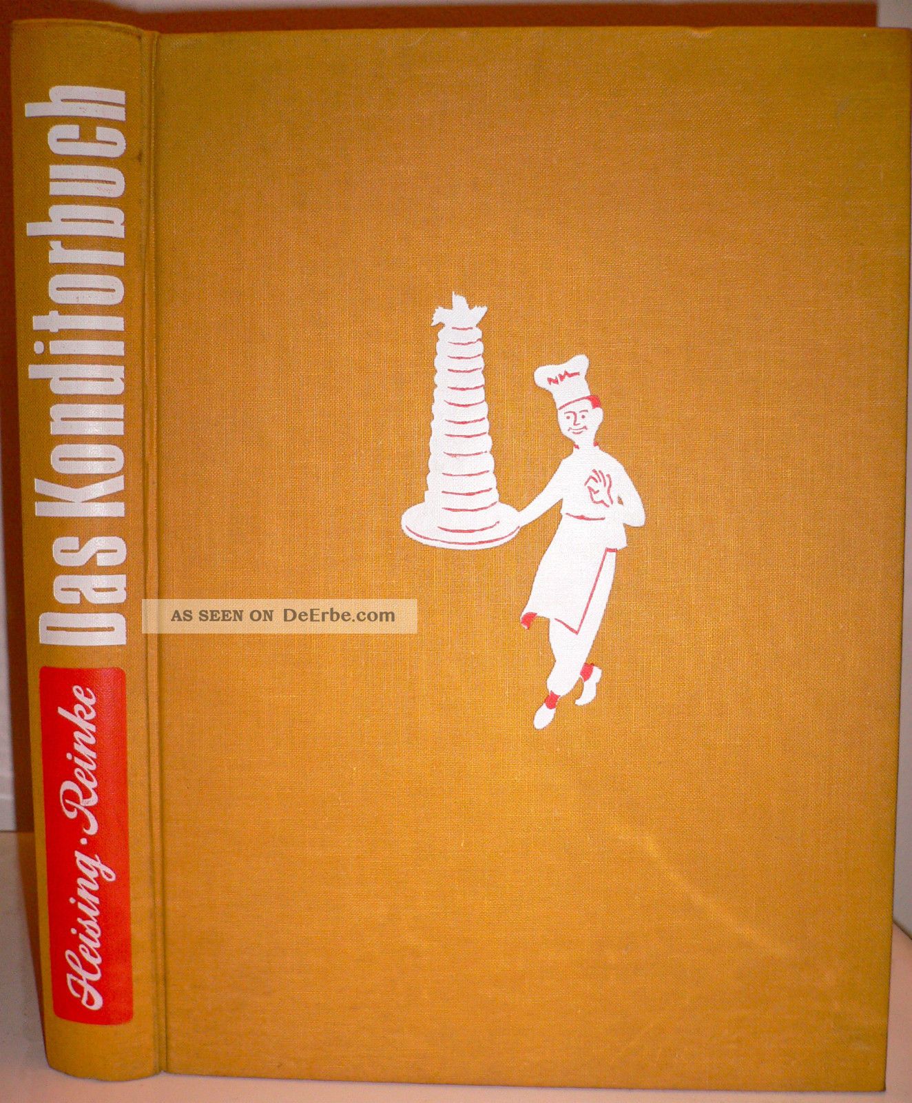 Heising/reinke Das Konditorbuch Mit 1336 Rezepten ü.  1000 Abb.  1.  - 8 Taus.  1950 Bäcker & Konditor Bild