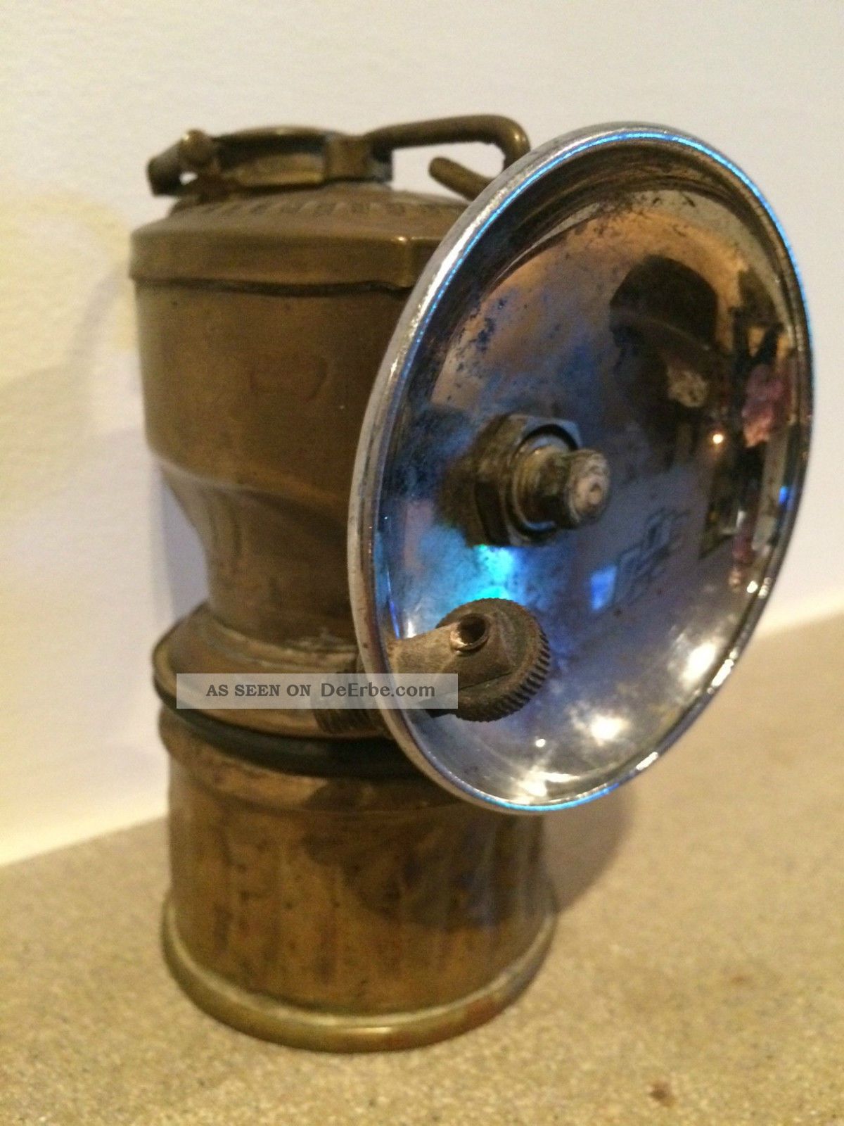 Grubenlampe Bergbau Helmlampe Miners Lamp Lampe De Mineur Bergbau Bild