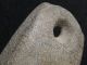 5800j.  A: RaritÄt Steinzeit Neolithikum Steinbeil Durchbohrung Trichterbecher K Antike Bild 4