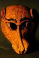 Alte Holzmaske Fuchs Originalfassung Maske Nepal Indien Asiatika: Indien & Himalaya Bild 2