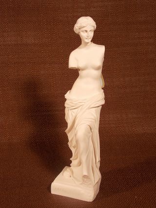 Skulptur Figur Alabaster Venus Von Milo Handarbeit Diamanti Greece Bild