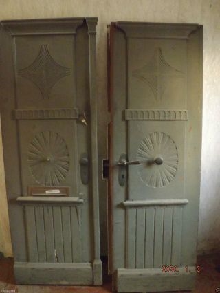 Alte Antik Haustür Uralt Sehr Schön Und Selten Tür Mit Zarge Bild