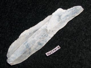 7400j.  A: Messer 106 Mm Steinzeit Mesolithikum Feuerstein Silex Ellerbek K Bild