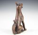 Chinesische Antiquitäten Bronze Skulpturen Hunde Selten 1900 Asiatika: China Bild 2