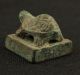 Sammlerstücke Chinesisch Alt Bronze Turtle Seal Skulpturen Selten 1900 Asiatika: China Bild 3