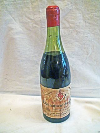 4.  Chateauneuf - Du - Pape - Rotwein Jahrgang 1949 Bild