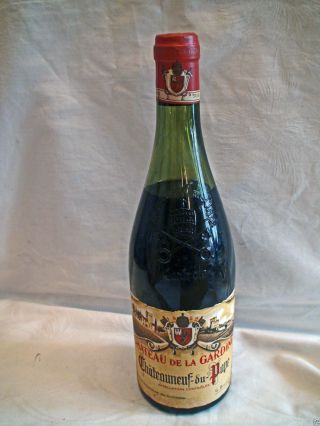 3.  Chateauneuf - Du - Pape - Rotwein Jahrgang 1952 Bild