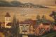 Großes Ölgemälde Auf Holzplatte Aus 1933,  B.  Hengstermann,  Gemälde Bild Originale der Zeit Bild 5