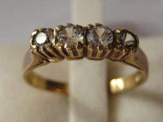Dekorativer Gold - Ring Gelb/gold - / 333 Gr.  18,  4 Bild