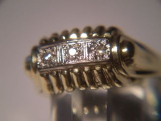 Brillant Ring / Besatz: Brillanten / 585er Gold / Jugendstil - Art Deco Ring / Bild