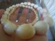 Antik Kette Bein Perlenkette Beinperlen Halskette Beinschmuck Art Deco Bead Schmuck nach Epochen Bild 2