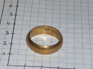 Ring 19,  5 Mm Gold ? Gestempelt 585 14 K Bild