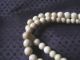Antike Halskette Aus Bein 91 Perlen LÄnge 70 Cm 58 Gramm Beinarbeiten Bild 2