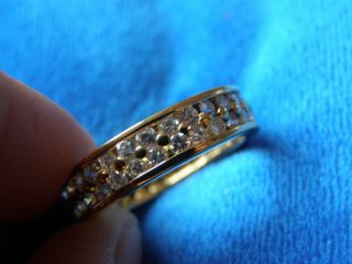 Traumhaft Schöner Ring 925 Er /585 Er Silber Mit Steinen.  Verlobung Ring Bild
