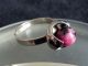 Alter Finnland Ring 835er Silber Mit Rhodonit Design / Gr.  19 Verstellbar Ringe Bild 4