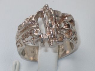 Art - Deco Silber Ring Design Unikat Finnland Bild